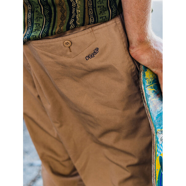 Volcom Skate Vitals Simon B Elastic Waist Pant Dusty Brown
