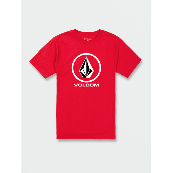 Volcom Crisp Stone Short Sleeve / Red