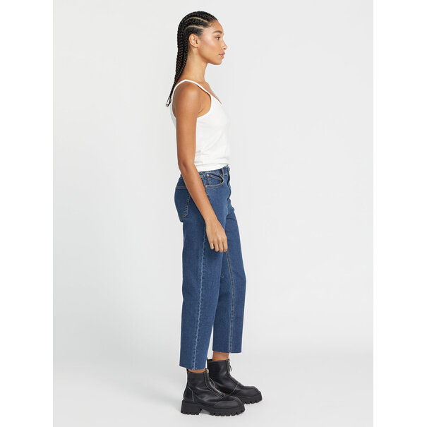 Volcom Stoned Straight High Rise Denim / Vintage