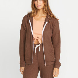 Lived in Lounge Zip Up / Chocolate