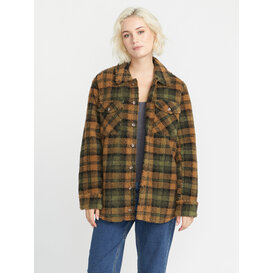 Silent Sherpa Jacket / Bronze