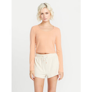 Lived in Lounge Ribbed Long Sleeve / Clay