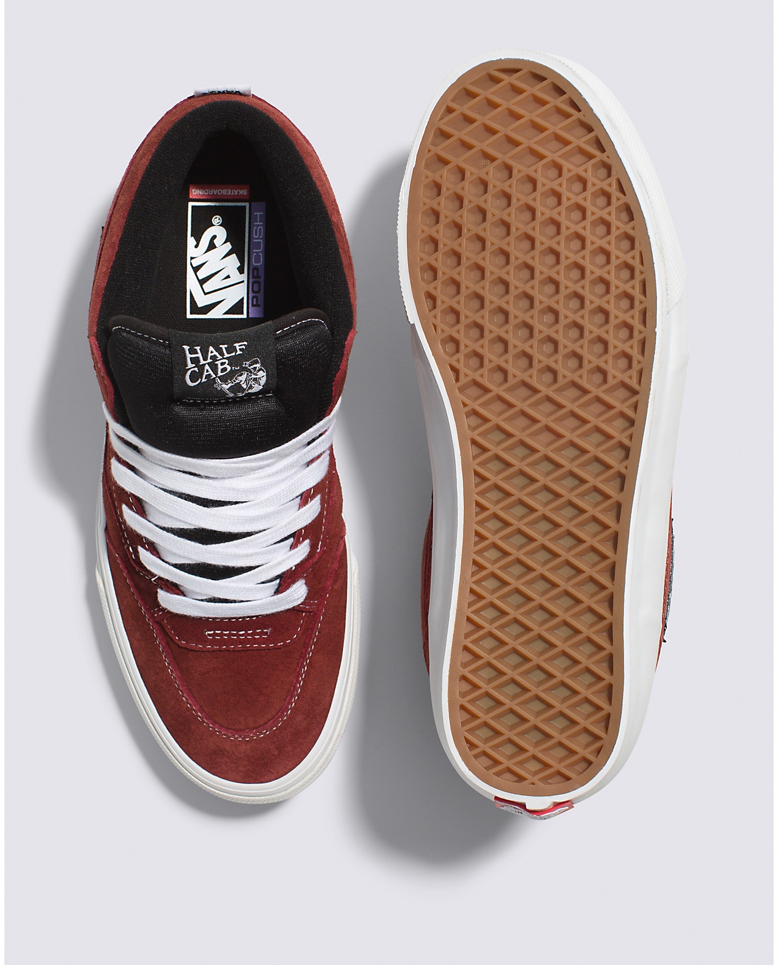 M Skate Half Cab '92 Pig Suede Brick - Medicine Hat-The
