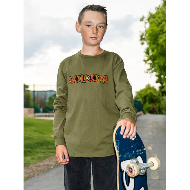 Volcom Squable Long Sleeve / Military