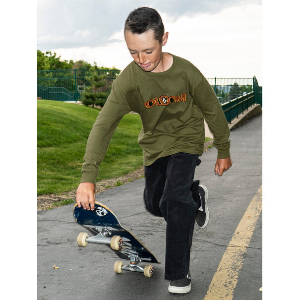 Volcom Squable Long Sleeve / Military