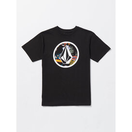 Toddler Crisp Stone Short Sleeve / Black