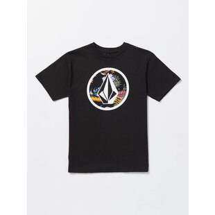 Toddler Crisp Stone Short Sleeve / Black