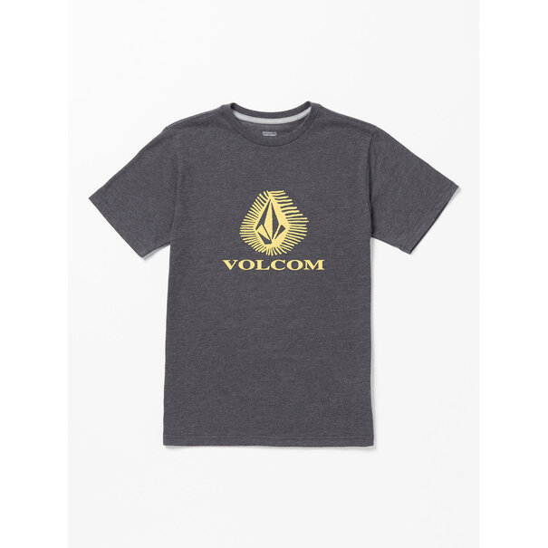 Volcom Offshore Stone Short Sleeve / Dark Black Heather