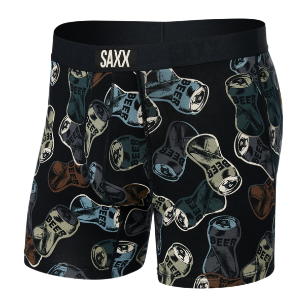 SAXX Underwear Vibe Super Soft Boxer Briefs / Friday Night Camo