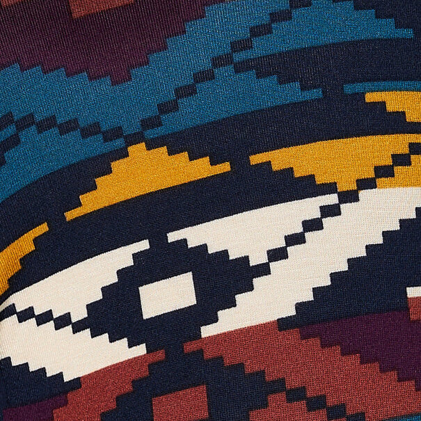 SAXX Underwear Vibe Super Soft Boxer Briefs / Asher Geo Ocean