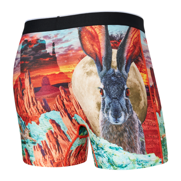 SAXX Underwear Volt Breathable Mesh Boxer Briefs / Monument Valley
