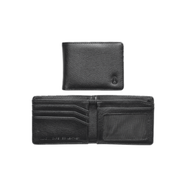 Cape Vegan Leather Wallet / Black