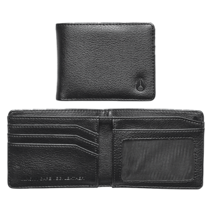 Cape Vegan Leather Wallet / Black