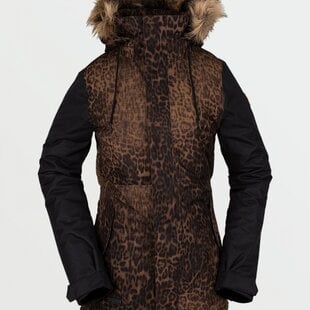 Women's Fawn Ins  Winter Jacket - Black Combo