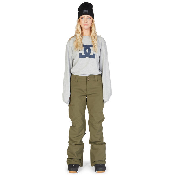 DC Shoes Women's Viva 15K Shell Snowboard Pants-IVY GREEN