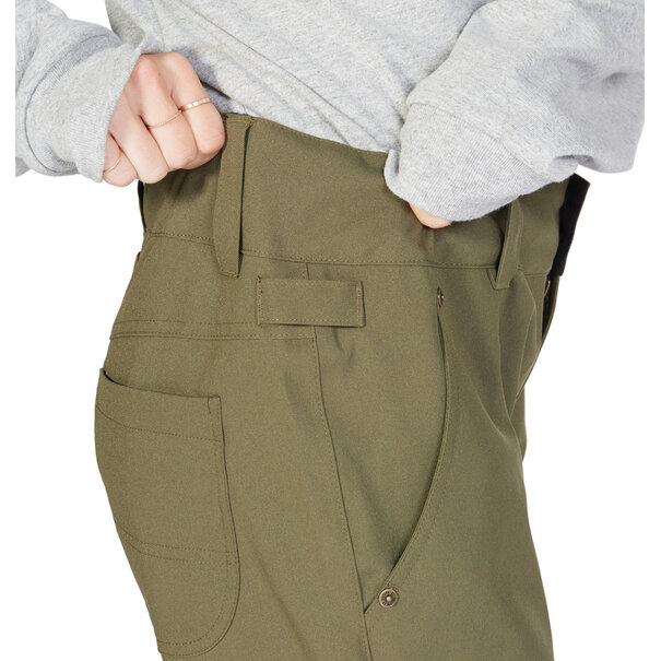 DC Shoes Women's Viva 15K Shell Snowboard Pants-IVY GREEN