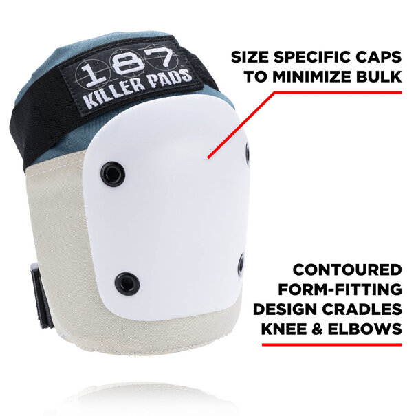 187 Killer pads Combo Pad Pack - Stone Khaki