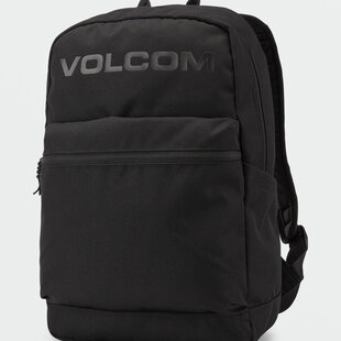 Volcom School Backpack Black On Black