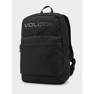 School Backpack / Black on Black