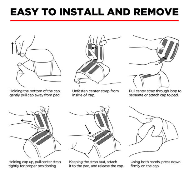 187 Killer pads 187 Lock-In  Recaps - C1 Black