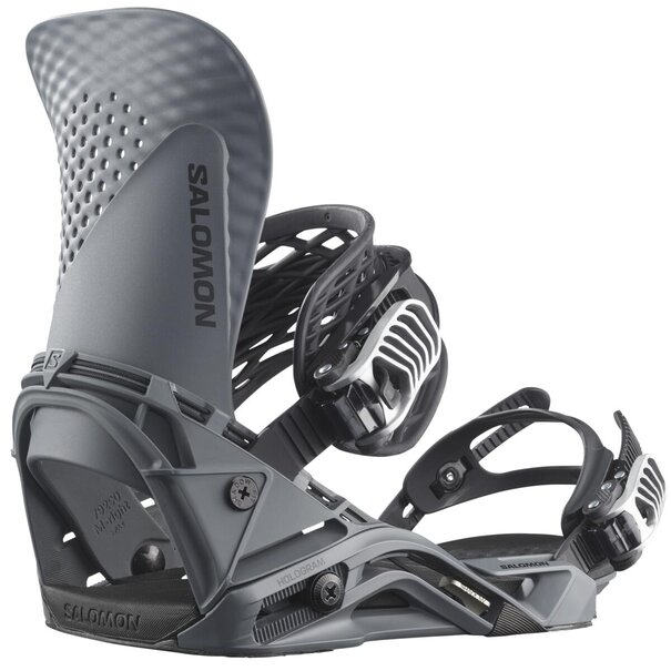 Salomon Hologram Bindings / Gray Pinstripe