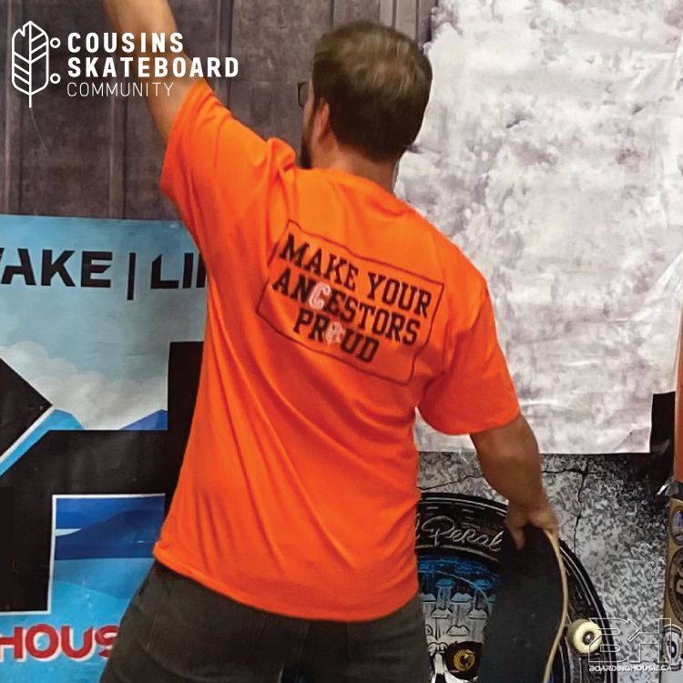 Cousins Skateboarding X Boarding House - Orange Shirt Day
