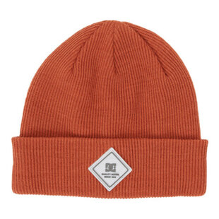 Label Beanie / Auburn