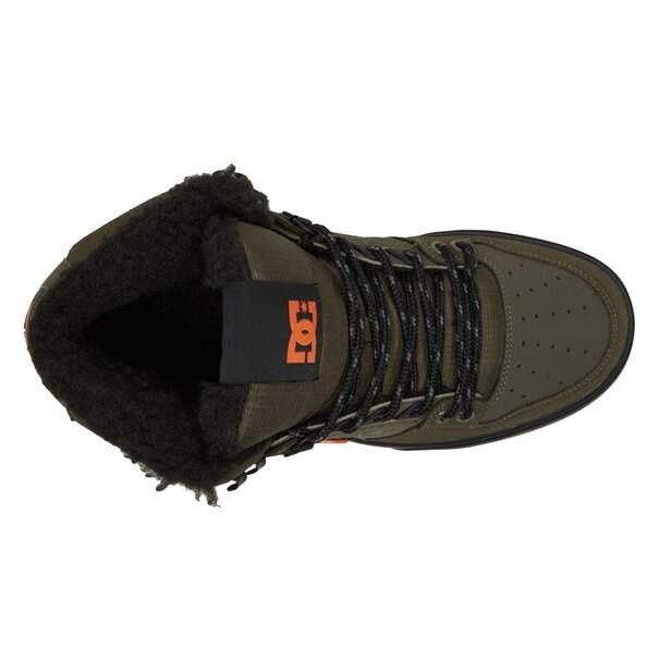 DC Shoes Pure High-Top Wc Winter Dusty Olive/Orange
