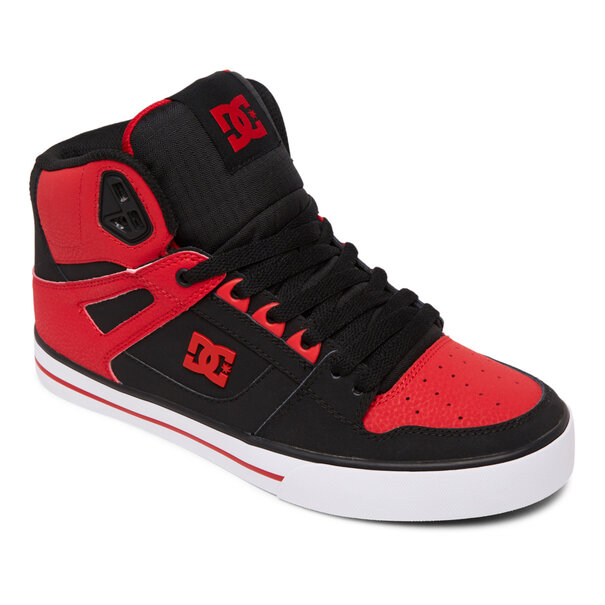 DC Shoes Pure High Top Winter / Fiery Red, White and Black