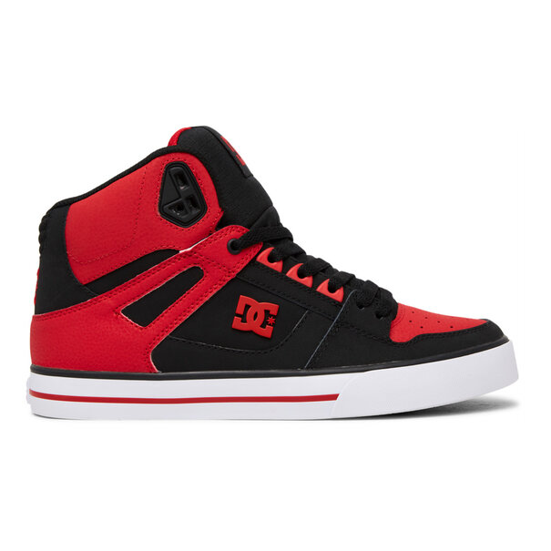 DC Shoes Pure High Top Winter / Fiery Red, White and Black