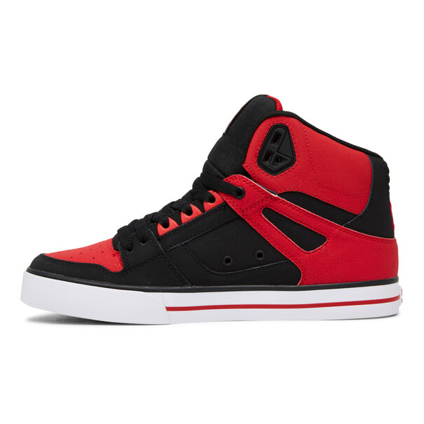 DC Shoes Pure High Top Winter / Fiery Red, White and Black