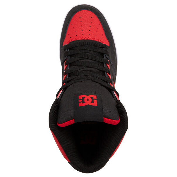 DC Shoes Pure High Top Winter / Fiery Red, White and Black