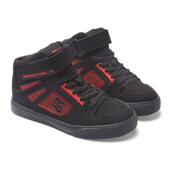 DC Shoes Pure High-Top Ev Black/Black/Red
