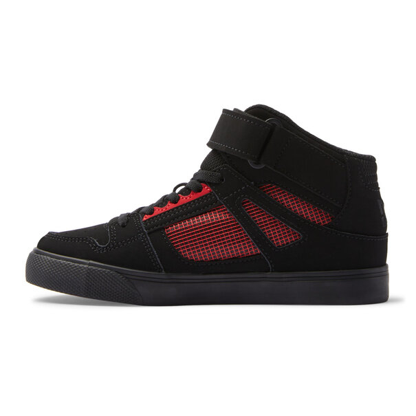 DC Shoes Pure High-Top Ev Black/Black/Red