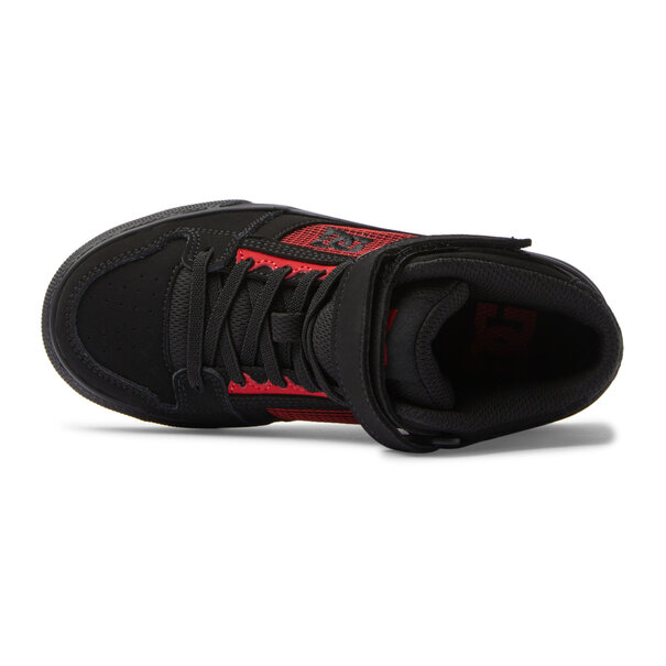 DC Shoes Pure High-Top Ev Black/Black/Red
