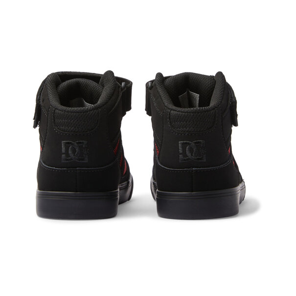 DC Shoes Pure High-Top Ev Black/Black/Red