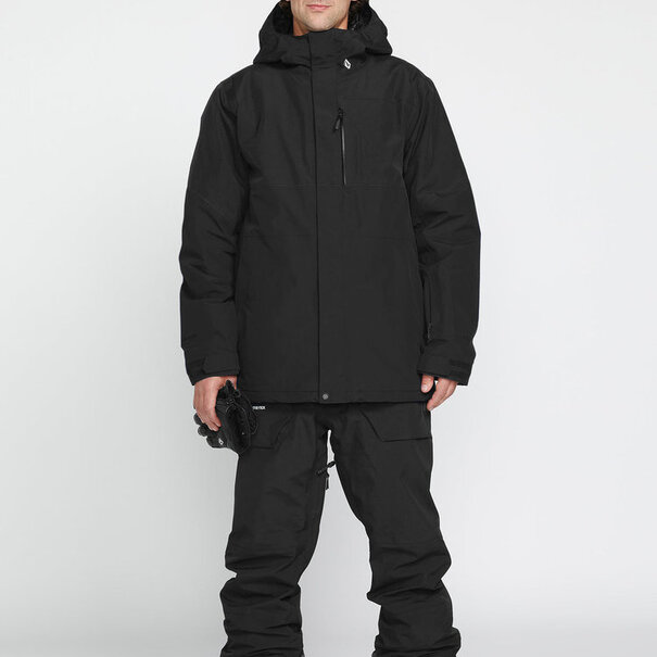 L Insulated Gore-Tex Jacket Black - Medicine Hat-The Boarding House