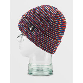 Micro Stripe Beanie / Black