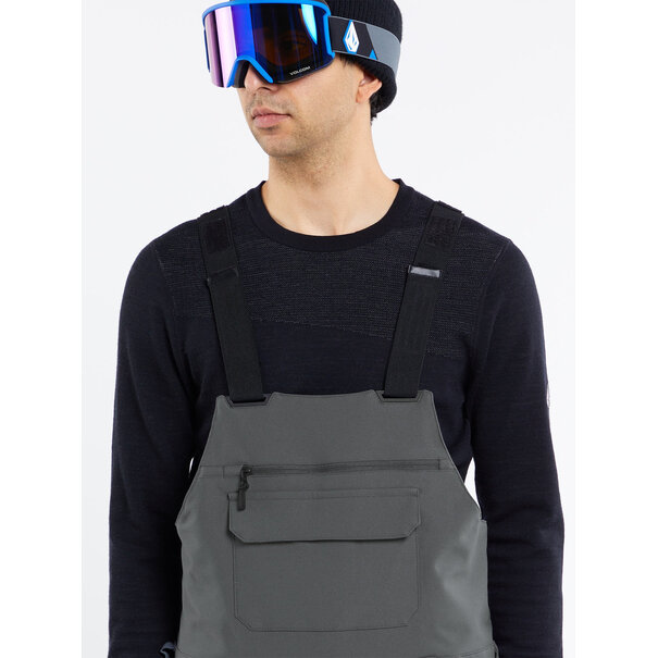 Volcom Roan Bib Overall / Dark Grey