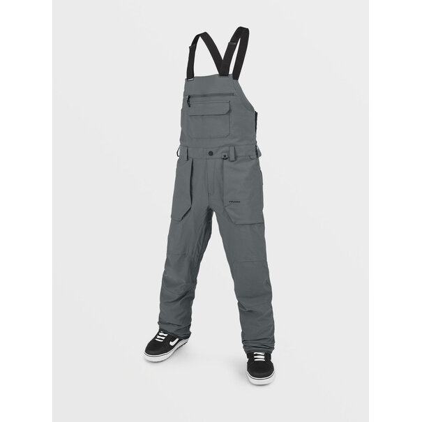 Volcom Roan Bib Overall / Dark Grey