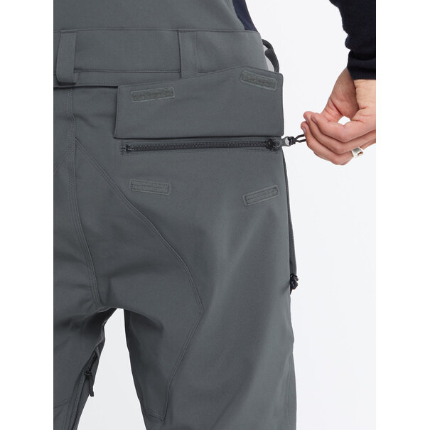 Volcom Roan Bib Overall / Dark Grey