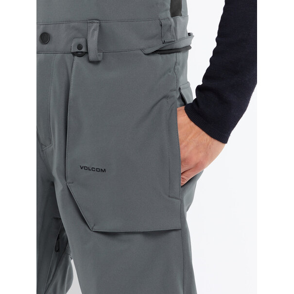 Volcom Roan Bib Overall / Dark Grey