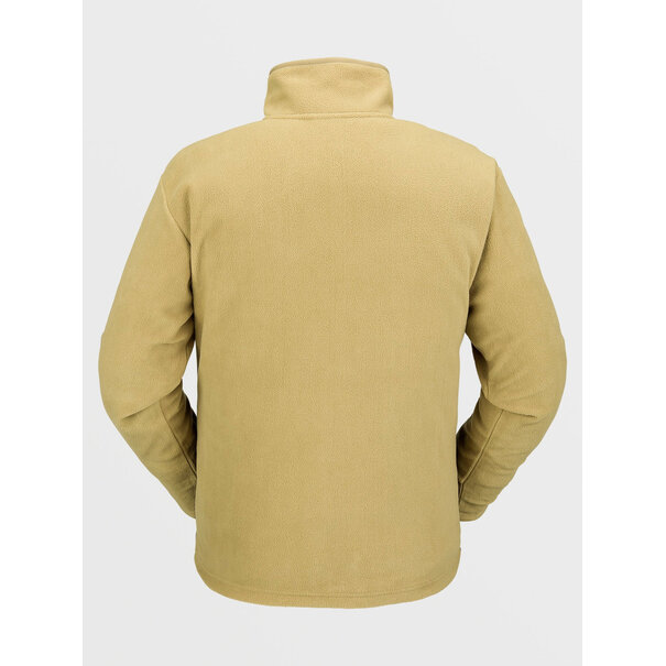 Volcom Polar Fleece Hooded Half Zip / Dark Khaki