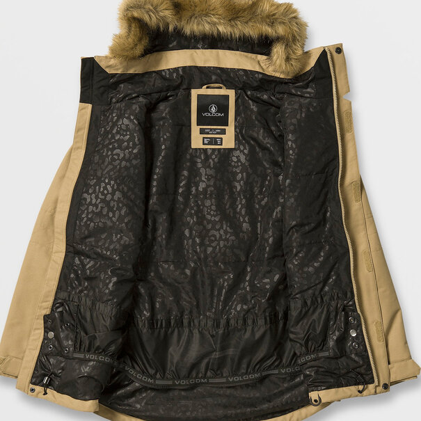 Volcom Fawn Insulated Jacket Dark Khaki