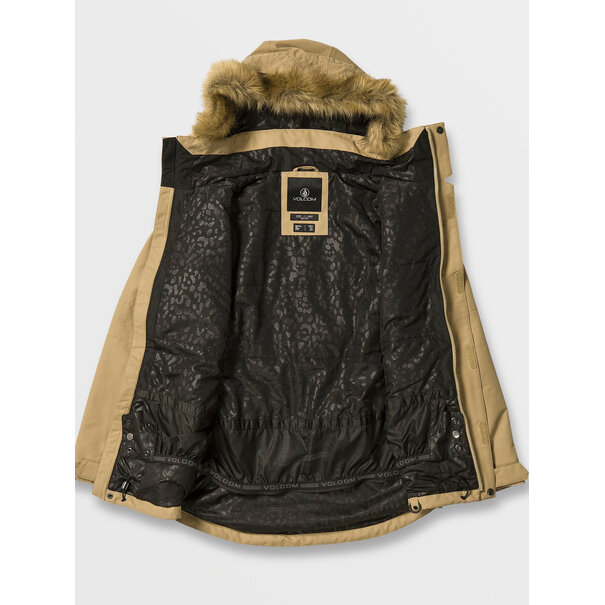 Volcom Fawn Insulated Jacket Dark Khaki