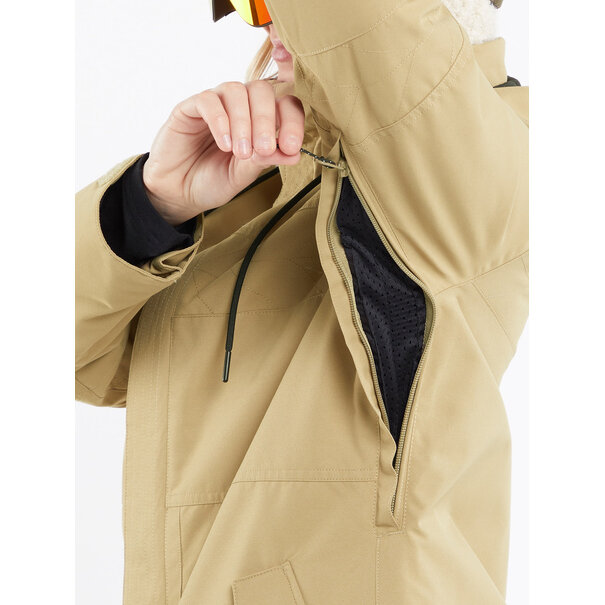 Volcom Fawn Insulated Jacket Dark Khaki