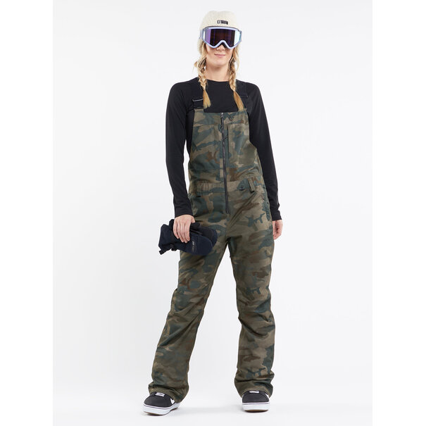 Volcom Swift Bib Overall / Cloudwash Camo