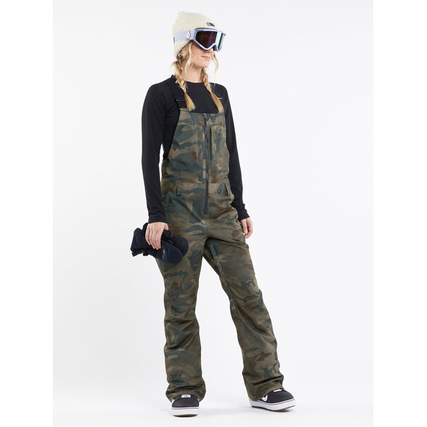 Volcom Swift Bib Overall / Cloudwash Camo