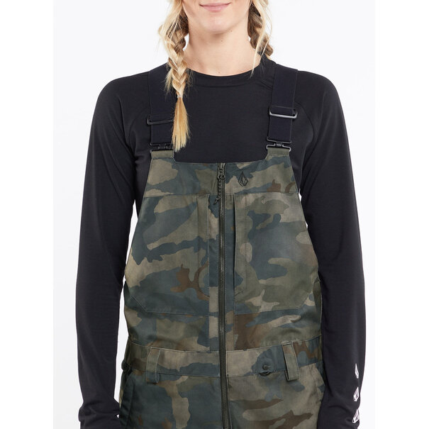 Volcom Swift Bib Overall / Cloudwash Camo
