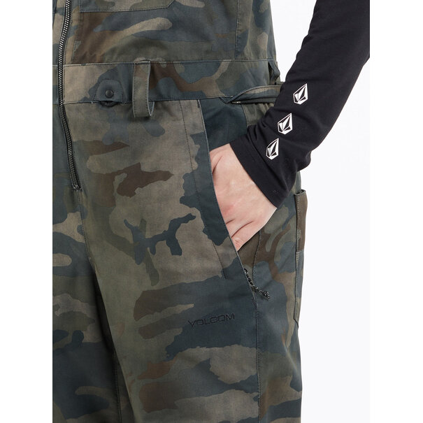 Volcom Swift Bib Overall / Cloudwash Camo